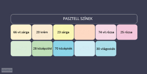 Másolópapír A4 120 g IQ COLOR 250 ív pasztell, krém