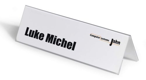 Asztali névtábla 105/210 x 297 mm, Durable 805319