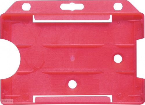 Kártyatartó tok fekvő ID2001, vízszintes, piros