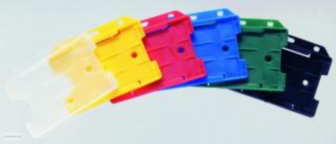 Kártyatartó tok fekvő ID2001, vízszintes, sárga