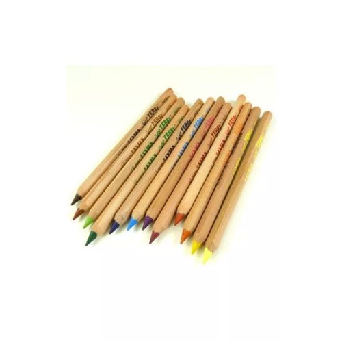 Pasztell Lyra Waldorf, natúr, vastag, 12 darabos készlet, 900K12WS