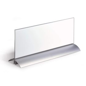   Asztali névtábla Presenter De luxe 105 x 297 mm, Durable 820319