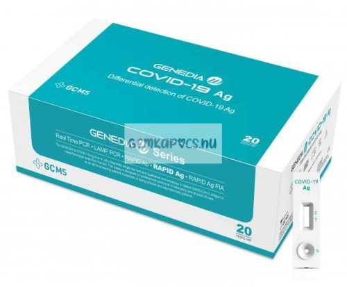 COVID-19 Gyorsteszt készlet GENEDIA  antigén 20db-os