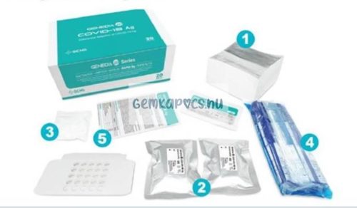 COVID-19 Gyorsteszt készlet GENEDIA  antigén 20db-os