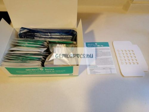 COVID-19 Gyorsteszt készlet GENEDIA  antigén 20db-os