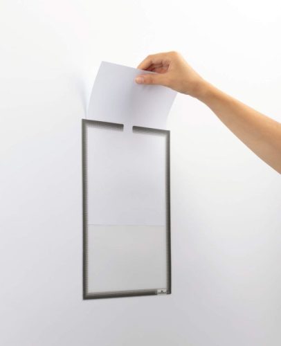 Infokeret Durable,  A4, öntapadó, szürke