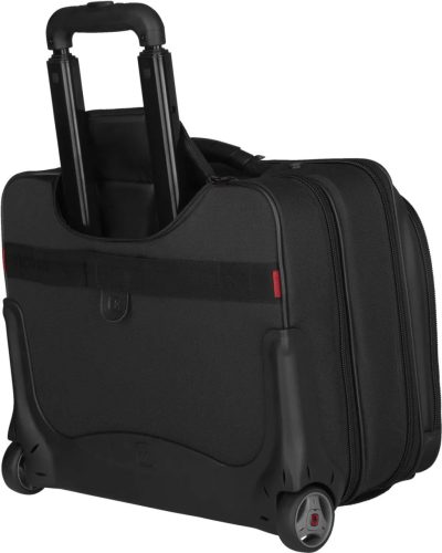 Pilótatáska görgős, fekete, Wenger