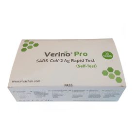   COVID-19 Koronavírus Antigén gyorstesztkészlet, otthoni felhasználásra, 25 darabos