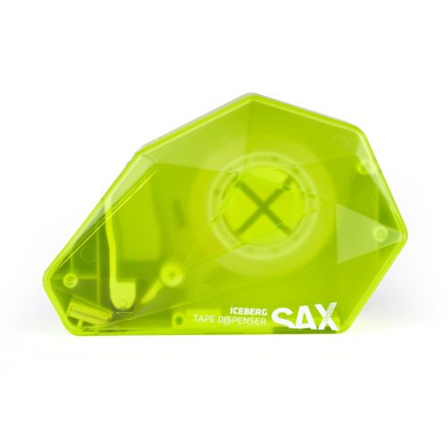 Ragasztószalag adagoló Sax 728 TR, egykezes, világoszöld