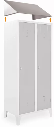 FT1200 ferde tető öltözőszekrényekhez