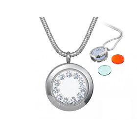 Floral Brilliance - PRECIOSA kristály nyaklánc 7150 00