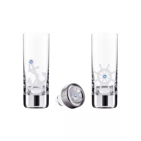   Nautical set - Hajós pohár szett - PRECIOSA kristály pohár szett 1476 40