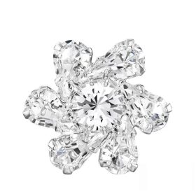   Wheel-decorative - Dekoratív kerék formájú - PRECIOSA kristály gomb 2263 00