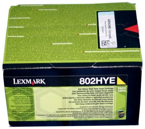 Lexmark [CX410/510] 80C2HYE sárga eredeti toner