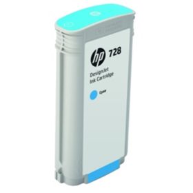   HP F9J67A CYAN AKCIÓS TINTAPATRON (No.728 CYAN INK 2025.OCT)