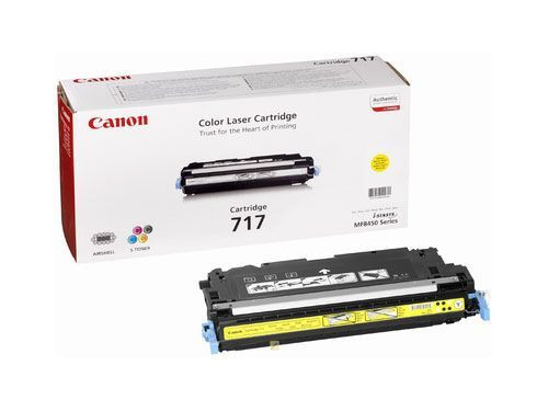 CANON CRG-717 sárga eredeti toner
