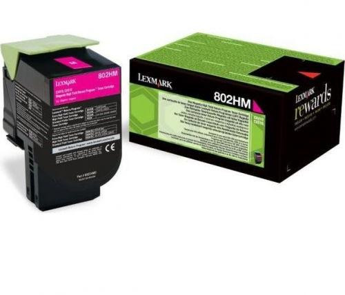 Lexmark [802HM] 80C2HM0 magenta eredeti toner