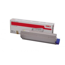 Oki [C-822] sárga eredeti toner (44844613)