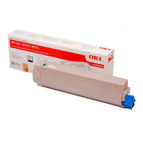 Oki [MC-853,MC-873] fekete eredeti toner 7k (45862840)
