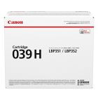 CANON CRG-039H fekete eredeti toner