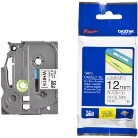   Brother TZE-231 fehér alapon fekete eredeti feliratozó szalag