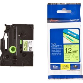   Brother TZE-C31 sárga alapon fekete eredeti feliratozó szalag