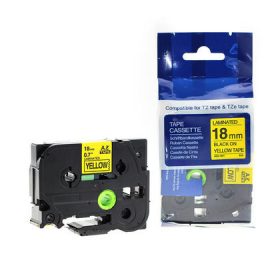   Brother TZE-641 sárga alapon fekete eredeti feliratozó szalag