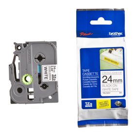   Brother TZE-S251 fehér alapon fekete eredeti feliratozó szalag