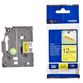   Brother TZE-S631 sárga alapon fekete eredeti feliratozó szalag
