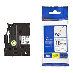   Brother TZE-FX241 fehér alapon fekete eredeti feliratozó szalag