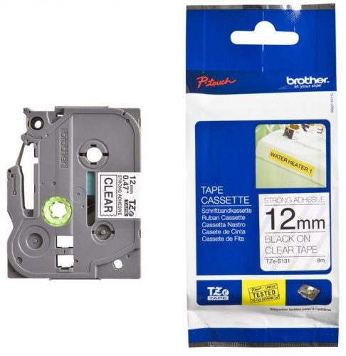 Brother TZE-S131 fekete eredeti feliratozó szalag