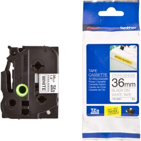   Brother TZE-S261 fehér alapon fekete eredeti feliratozó szalag