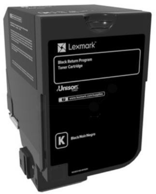 Lexmark CS720 fekete eredeti toner (74C2SKE)