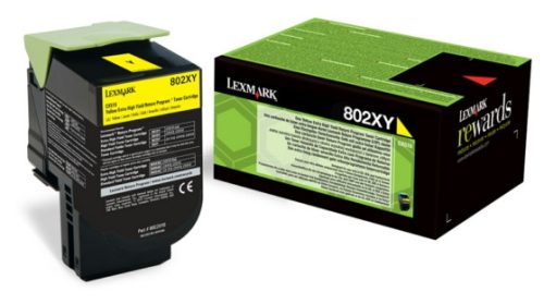 Lexmark CX510 sárga eredeti toner