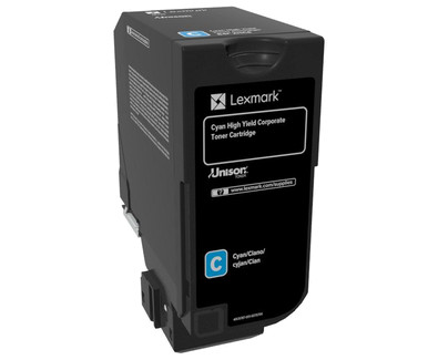 Lexmark CX725 kék eredeti toner (84C2HCE)