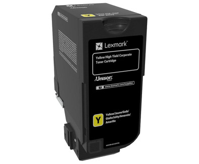 Lexmark CX725 sárga eredeti toner (84C2HYE)
