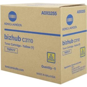 KONICA MINOLTA Bizhub C3110 [TNP51Y] sárga eredeti toner