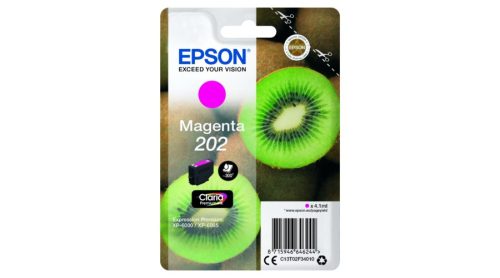 Epson T02F3 (202) magenta eredeti tintapatron
