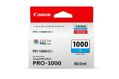 Canon PFI-1000 kék eredeti tintapatron
