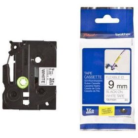   Brother TZE-FX221 fehér alapon fekete eredeti feliratozó szalag