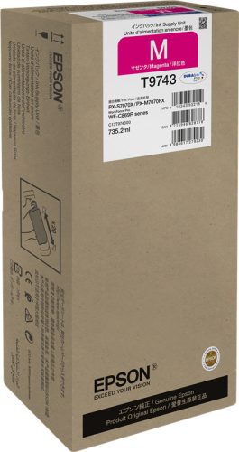 Epson T9743 magenta eredeti tintapatron