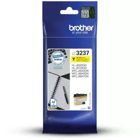 Brother LC3237 sárga eredeti tintapatron