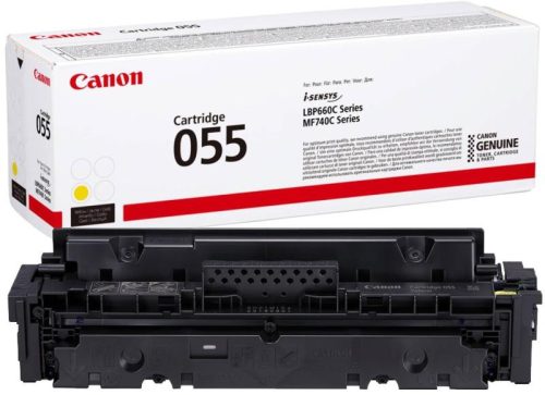 CANON CRG-055 sárga eredeti toner