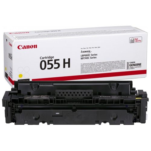 CANON CRG-055H sárga eredeti toner