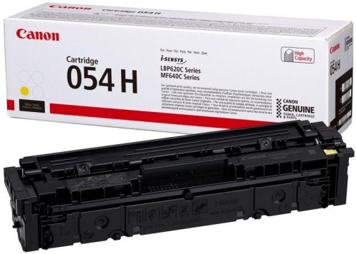 CANON CRG-054H sárga eredeti toner