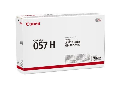 CANON CRG-057H fekete eredeti toner