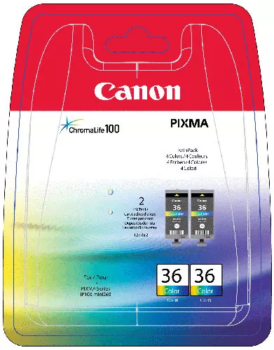 Canon CLI-36 színes eredeti tintapatron duplacsomag