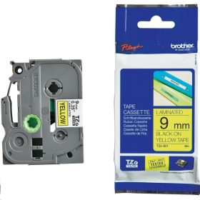   Brother TZe-S621 sárga alapon fekete eredeti feliratozó szalag