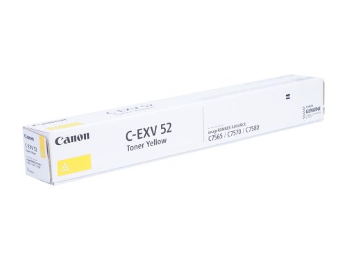 CANON IRC7565 sárga eredeti toner (C-EXV52)