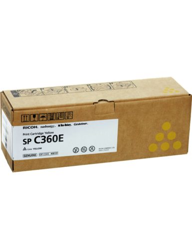 Ricoh SPC360E sárga eredeti toner (408191)